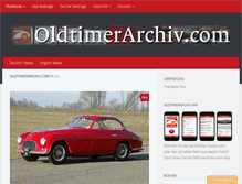 Tablet Screenshot of oldtimerarchiv.com